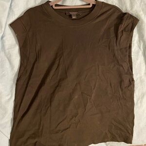 All Saints sleeveless muscle t-shirt size 6